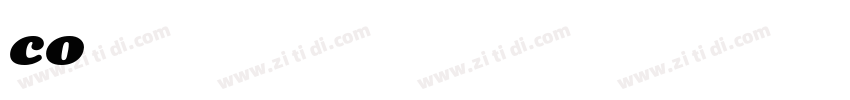 cooper heavy字体字体转换